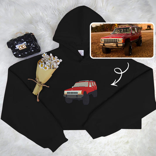 Accelerate Your Fashion Game: Custom Car Embroidery Hoodie