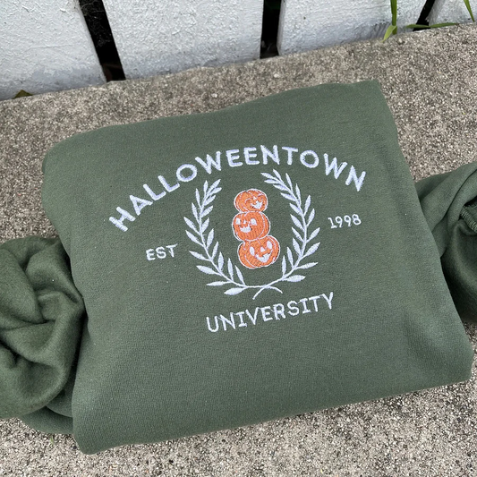 Halloweentown University Embroidered Sweatshirt