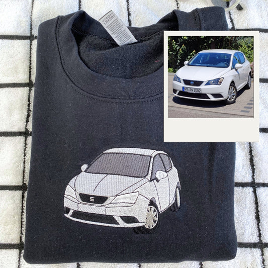 Classic Car Enthusiast Hoodies - Vintage Auto Embroidered Sweatshirts - Car Show Gift