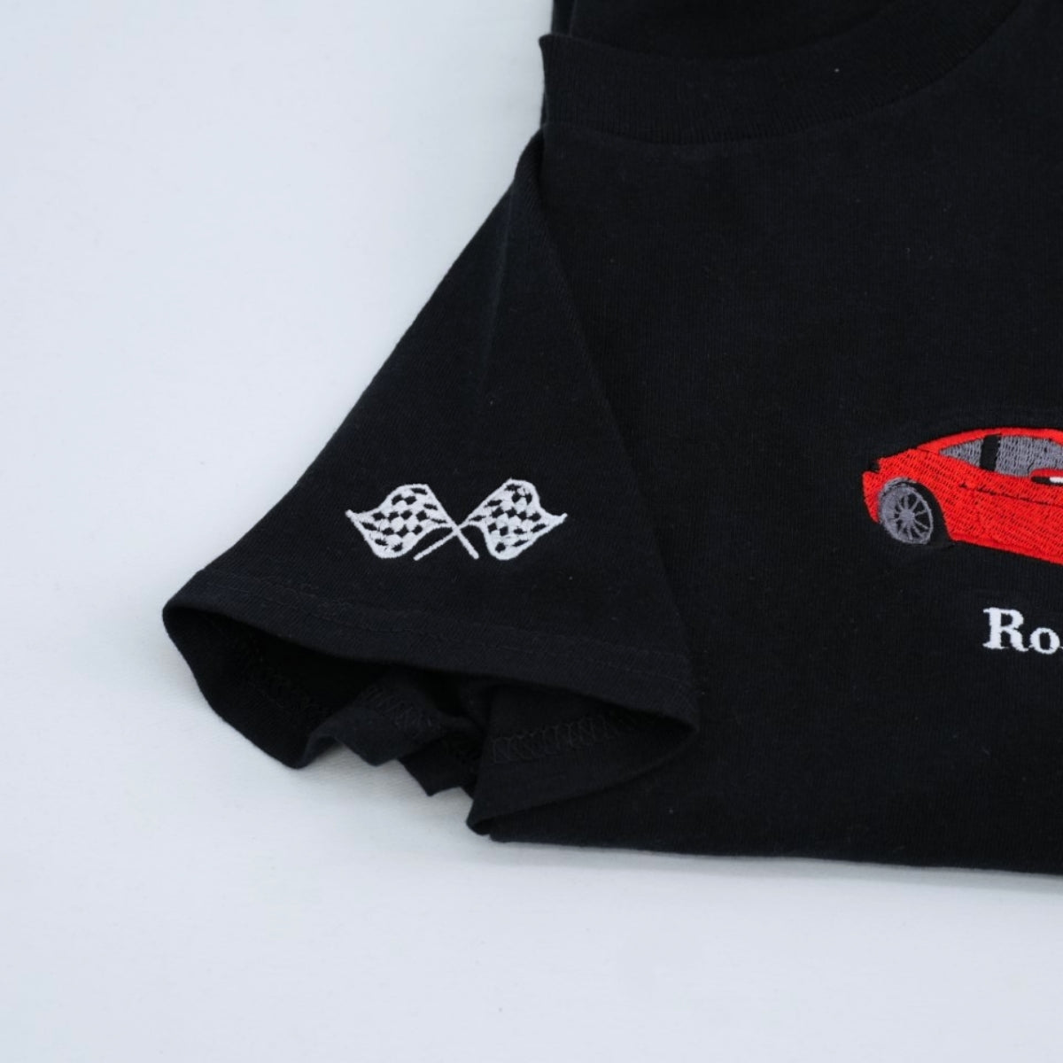 Personalized Sports Car T-Shirts - Custom Name Embroidered Auto Apparel - Perfect Car Lover Gift
