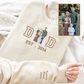 Personalized Embroidered Family Photo Hoodie Sweatshirt T-Shirt