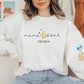 Custom Mama Bear Sweatshirt, Name Clothing Customization