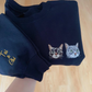 The Custom Embroidered Pet Portrait Sweatshirt