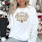 Halloween Gingerbread Man Embroidered Sweatshirt