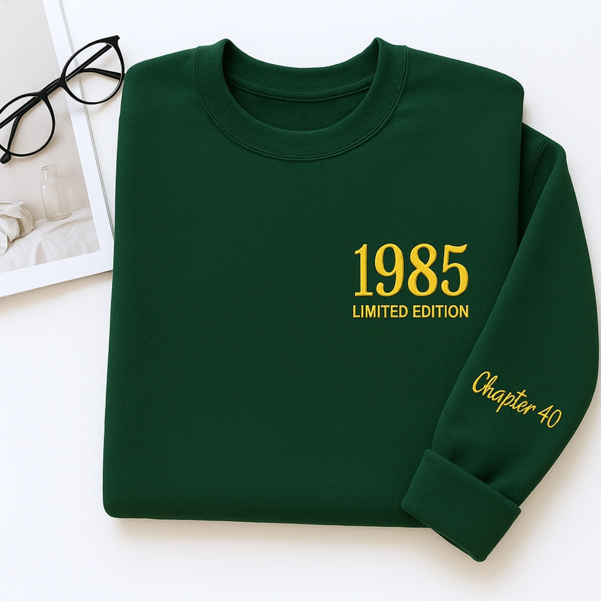 1985 Limited Edition Sweatshirt - Chapter 40 Birthday Gift - Custom 40th Birthday Hoodie