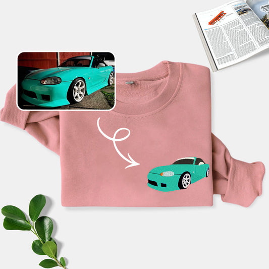 Rev Up Your Style: Custom Embroidered Racing Hoodie