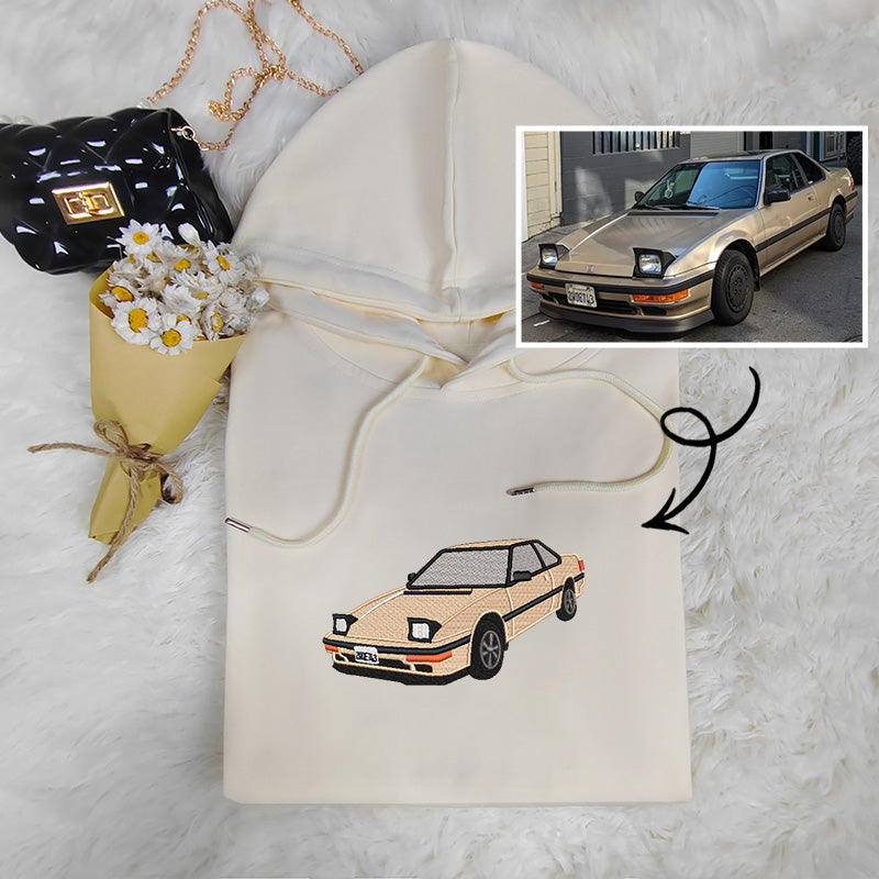Personalized Car Embroidered Hoodies: Drive in Fashion