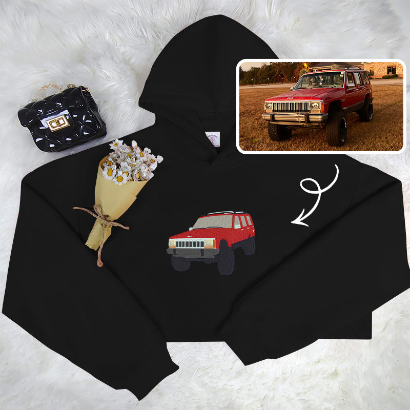 Accelerate Your Fashion Game: Custom Car Embroidery Hoodie