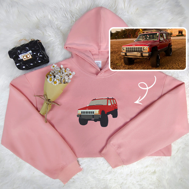 Accelerate Your Fashion Game: Custom Car Embroidery Hoodie