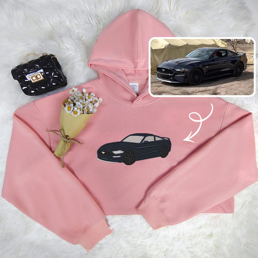 Personalized Automotive Stitched Hoodie: Rev Up Your Wardrobe
