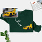 Drive in Style: Customized Embroidered Supercar Hoodie