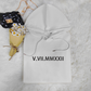 Timeless Charm: Personalized Roman Numeral Embroidery Sweatshirt