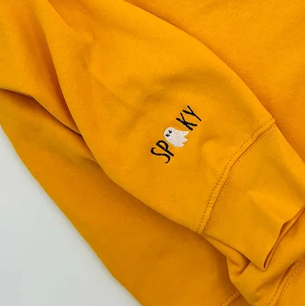 Embroidered Halloween Embroidery Sweatshirt