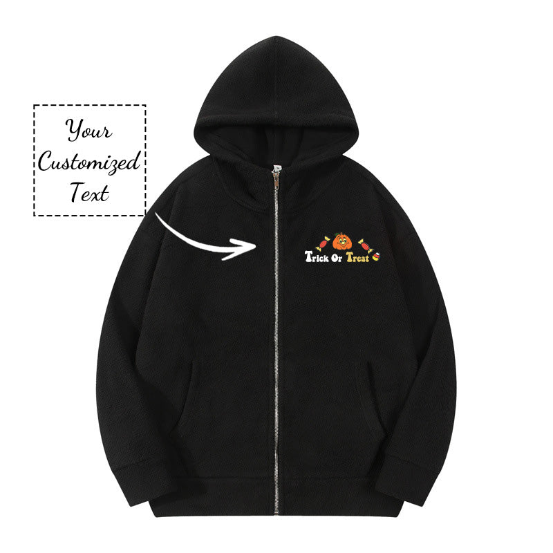 Special Edition Embroidered Couple Hoodie for Halloween - A Unique Holiday Gift