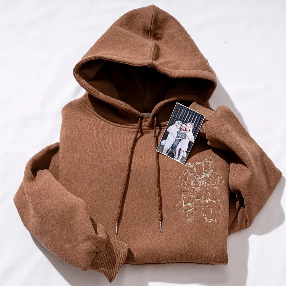 Custom Embroidered Apparel | Personalized Couple Hoodies & Family Sweatshirts