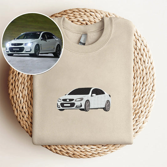 Customize Your Ride: Car Inspired Embroidered Sweatshirt