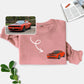 Unleash Your Inner Speedster: Personalized Car Embroidered Sweatshirt