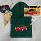 Personalized Wheels: Custom Car Embroidery Hoodie