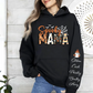 Spooky Mama-Halloween Mama Sweatshirt with Kids Name on Sleeve