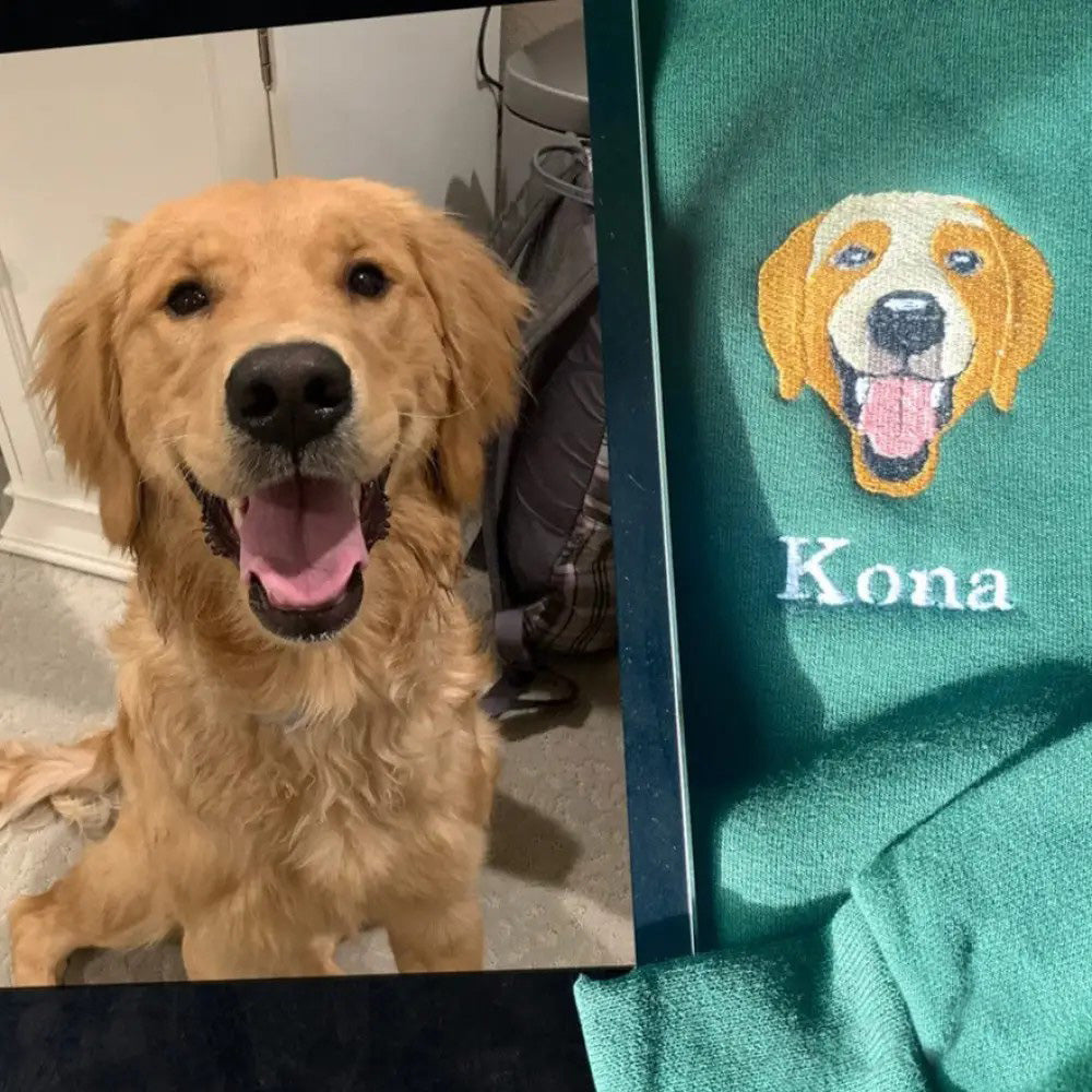 Custom Embroidered Pet Sweatshirt