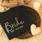 Bride Sweatshirt, Custom Bride Crewneck Est 2024 Embroidered with Initial Heart Sleeve