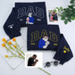 Brand New Dad Custom Hoodies - Personalized Baby Name Embroidered Sweatshirts - Father's Day