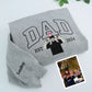 Brand New Dad Custom Hoodies - Personalized Baby Name Embroidered Sweatshirts - Father's Day