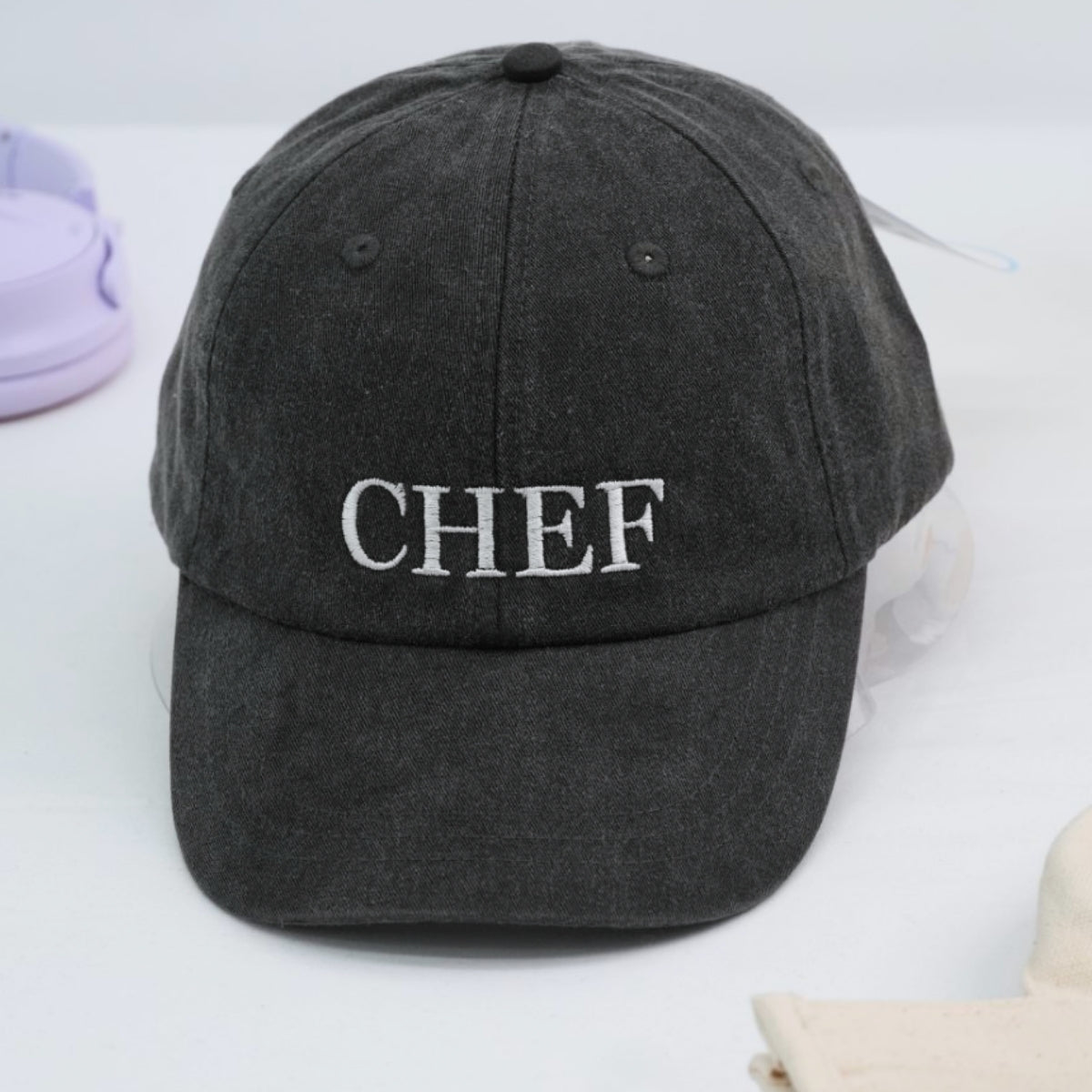 Chef Custom Embroidered Hats - Professional Kitchen Caps - Perfect Culinary Professional Gift