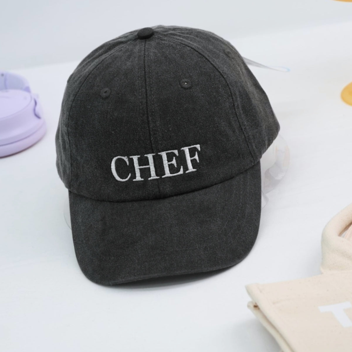 Chef Custom Embroidered Hats - Professional Kitchen Caps - Perfect Culinary Professional Gift