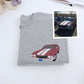 Classic Muscle Car Custom T-Shirt - Vintage Car Embroidered Shirt - Perfect Auto Enthusiast Gift