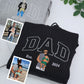 Cool Dad Custom Hoodies - New Father Embroidered Sweatshirts - Perfect First Father's Day Gift