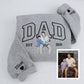 Cool Dad Custom Hoodies - New Father Embroidered Sweatshirts - Perfect First Father's Day Gift