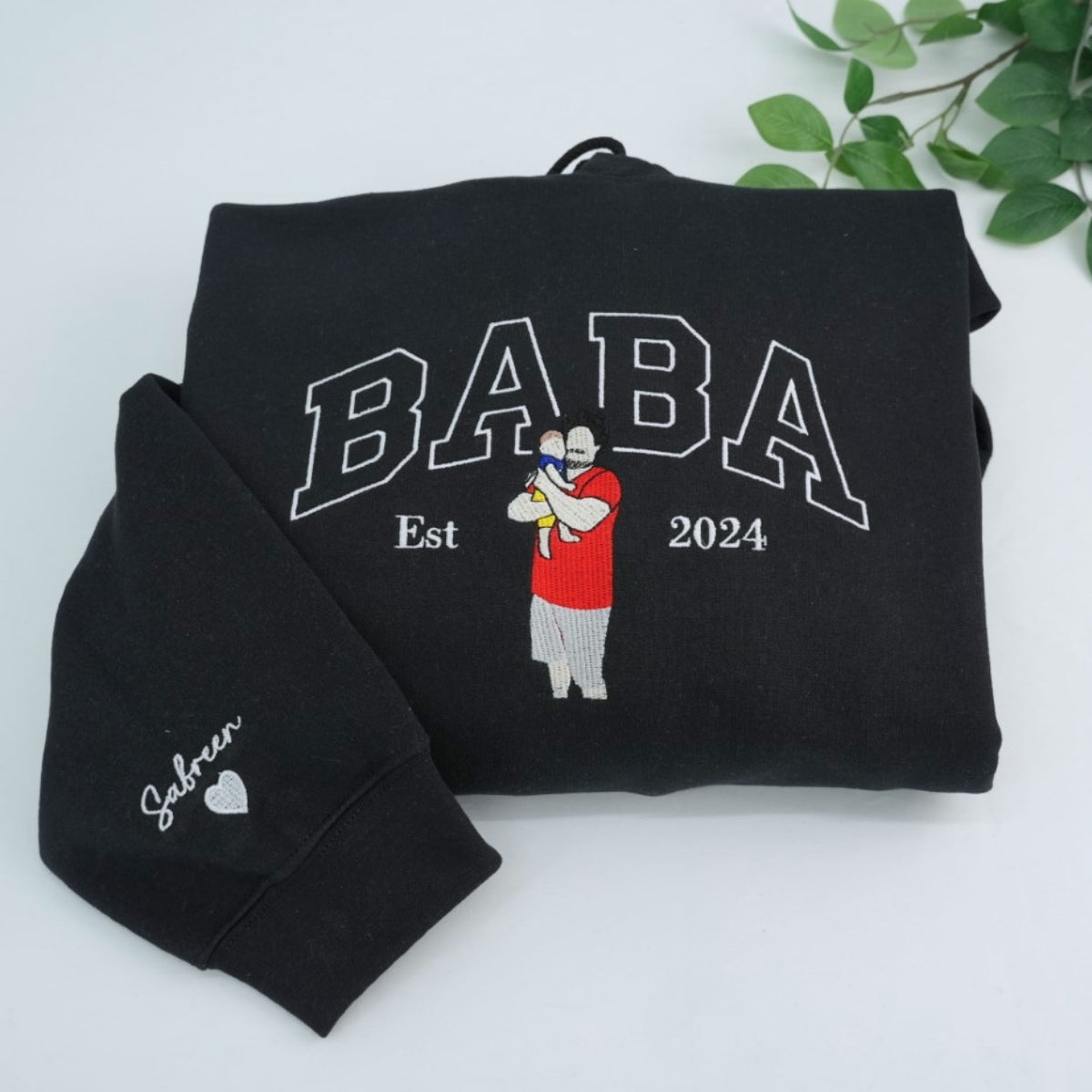 Cool Dad Custom Hoodies - New Father Embroidered Sweatshirts - Perfect First Father's Day Gift