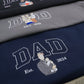 Cool Dad Custom Hoodies - New Father Embroidered Sweatshirts - Perfect First Father's Day Gift