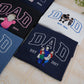 Cool Dad Custom Hoodies - New Father Embroidered Sweatshirts - Perfect First Father's Day Gift