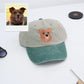 Custom Dog Portrait Embroidered Cap - Pet Parent Personalized Dog Lover Accessory - Dog Mom Dad Gift