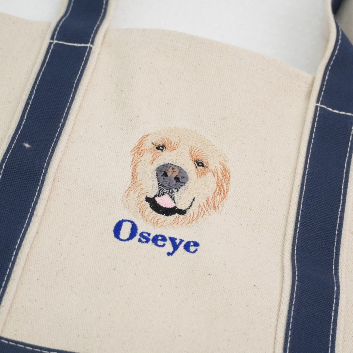 Custom Dog Face Embroidered Bags - Personalized Pet Portrait Accessories - Perfect Dog Lover Gift