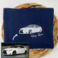 Custom Car Embroidered Sweatshirts with Personalized Text - Vehicle Portrait & Handwriting Hoodies - Perfect Car Lover Gift