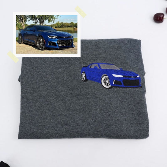 Custom Car T-Shirts - Sports Car Embroidered Apparel - JDM Automotive Enthusiast Gift Collection