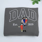 Custom Dad Hoodies - New Father Embroidered Sweatshirts - Perfect Father's Day Gift