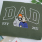 Custom Dad Hoodies - New Father Embroidered Sweatshirts - Perfect Father's Day Gift