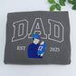 Custom Dad Hoodies - New Father Embroidered Sweatshirts - Perfect Father's Day Gift