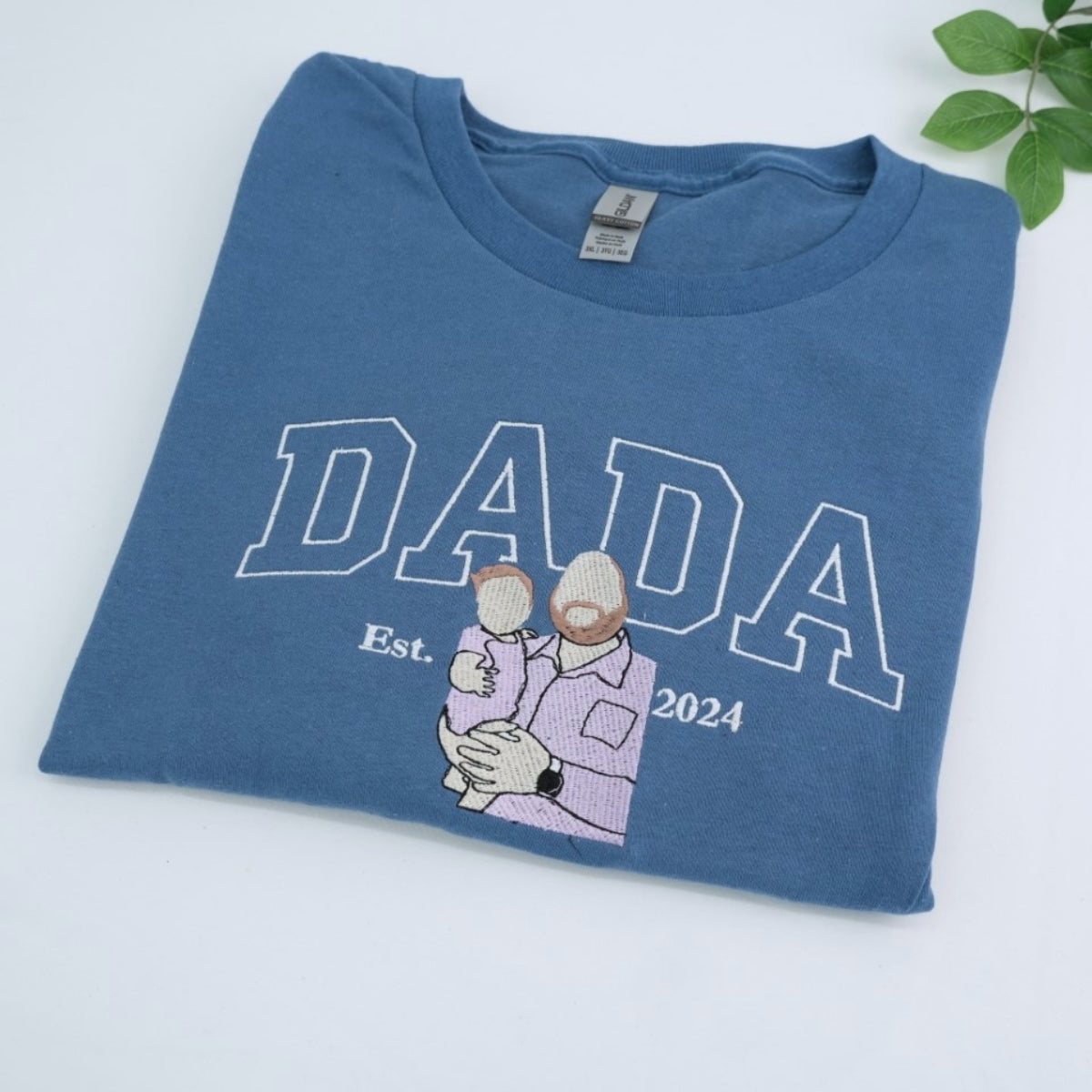 Custom Dad Hoodies - New Father Embroidered Sweatshirts - Perfect Father's Day Gift