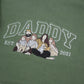 Custom Daddy Hoodies - Personalized Father Embroidered Sweatshirts - Perfect Father's Day Gift
