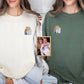 Custom Embroidered Capture Your Moment with Picture Matching T-shirts for Couples