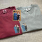 Custom Embroidered Capture Your Moment with Picture Matching T-shirts for Couples