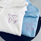 Custom Embroidered Long Distance Matching Hoodies for Couples
