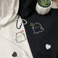 Custom Embroidered Lovely Ghost Matching Hoodies for Couples