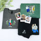 Custom Family Portrait Embroidered Sweatshirts - Photo to Embroidery Mom Hoodies - Perfect Mother's Gift