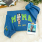 Custom Mama Hoodies - Mother Child Embroidered Sweatshirts - Perfect Mama Gift with Custom Year